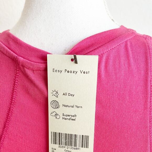 Sweaty Betty Tayberry Pink Activewear Women Tank Size XS Brand New - Picture 3 of 5